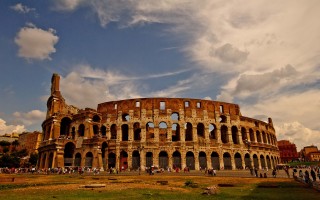 Flavian Amphitheatre Sunset